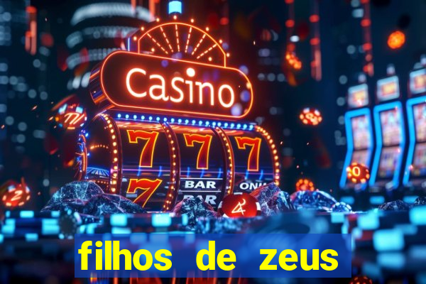 filhos de zeus mitologia grega